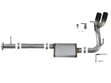 Load image into Gallery viewer, aFe Rebel Series CB 3in Middle Side Exit SS Exht w/ Black Tips 15-17 Chevy Colorado / GMC Canyon - 49-44061-B