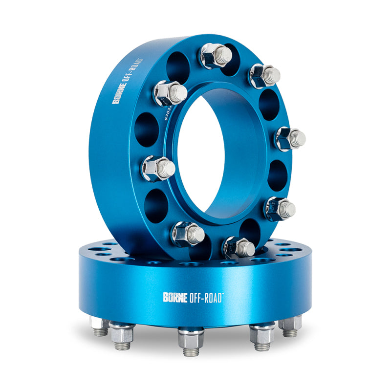 Mishimoto Wheel Spacers - 8X170 - 125 - 50mm - M14 - Blue - BNWS-002-500BL