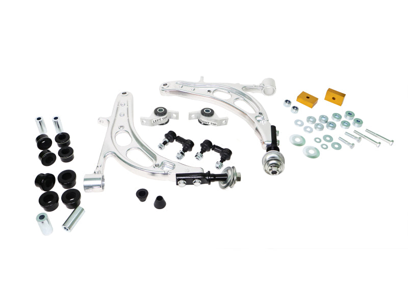 Whiteline 02-07 Subaru Impreza WRX Front Lower Control Arm Kit - KTA290