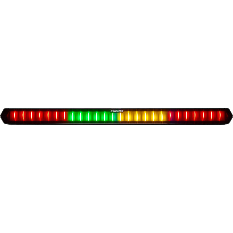 Rigid Industries 28in Chase Light Bar Universal - Rear Facing 27 Mode 5 Color LED Light Bar - 901802