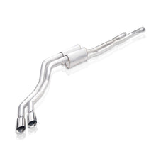 Load image into Gallery viewer, Stainless Works 2014+ Toyota Tundra 5.7L Redline Series Cat-Back Exhaust w/Polished Tips - TOYT14CBR