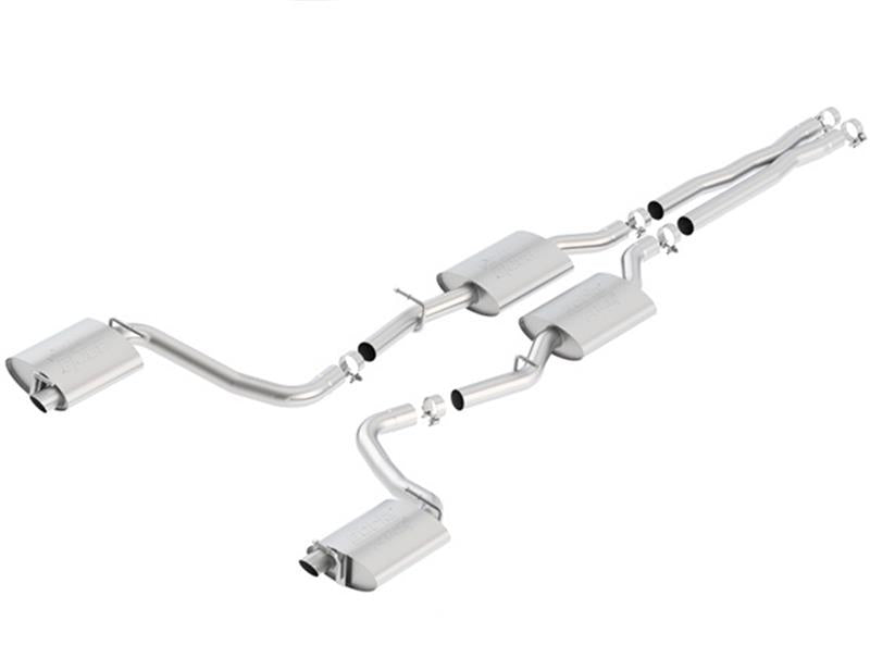 Borla 15-16 Dodge Charger R/T 5.7L No Tip Use Factory Valence Single Split Rear Exit ATAK Exhaust - 140637
