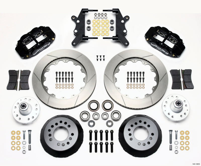 Wilwood Narrow Superlite 6R Front Hub Kit 14.00in 60-68 Ford / Mercury Full Size / Galaxie - 140-13655