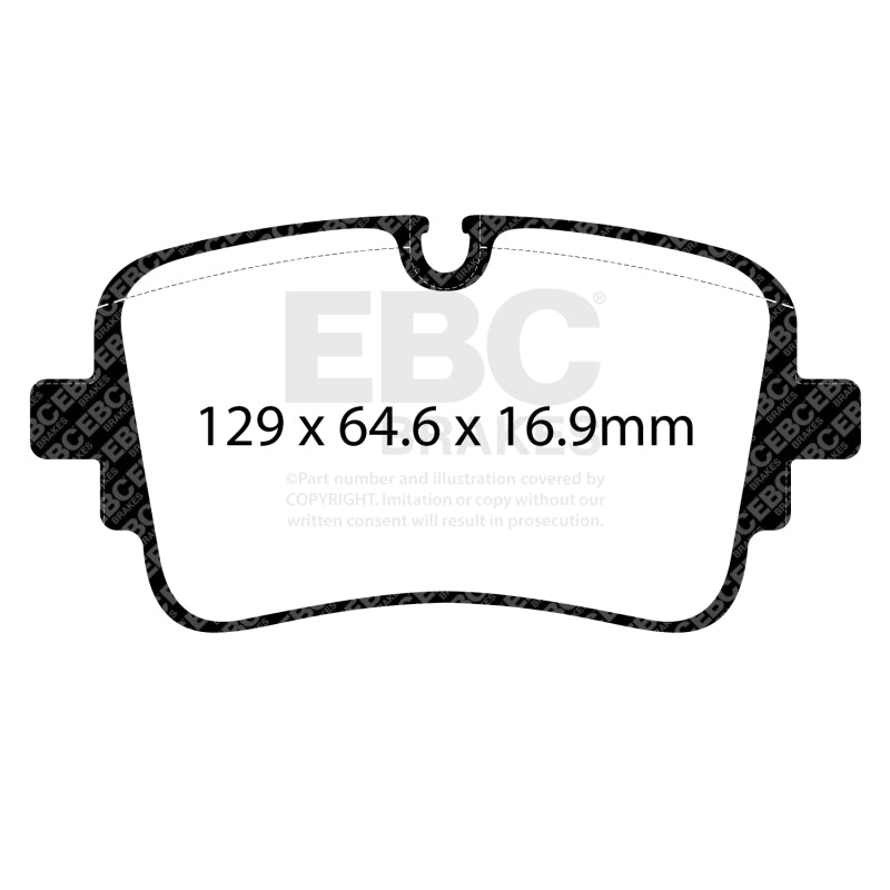 EBC 20-24 Audi A8 Quattro D5 3.0T/Electric Hybrid Bluestuff Rear Brake Pads - DP52456NDX