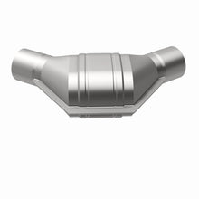 Load image into Gallery viewer, MagnaFlow Universal Catalytic Converter 2.00inch Angled In / Out - 444084