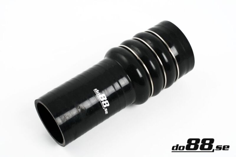 do88 91-97 Audi S4/S6/A6 2.2T C4 (AAN) Intercooler Inlet Hose - Black - DO88-KIT51-3S