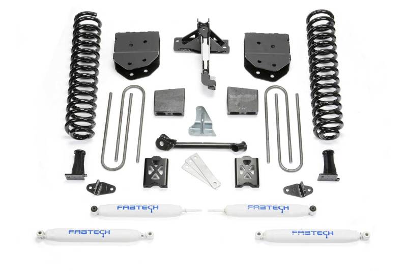 Fabtech 05-07 Ford F350 4WD 6in Basic Sys w/Perf Shks - K20102