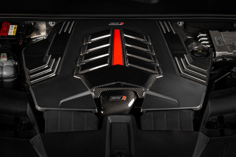 APR 20-24 Audi Q7/Q8/RS Q8/SQ7/SQ8 (4M) 2.9T/3.0T/4.0T Twill Carbon Fiber Engine Cover - MS100256