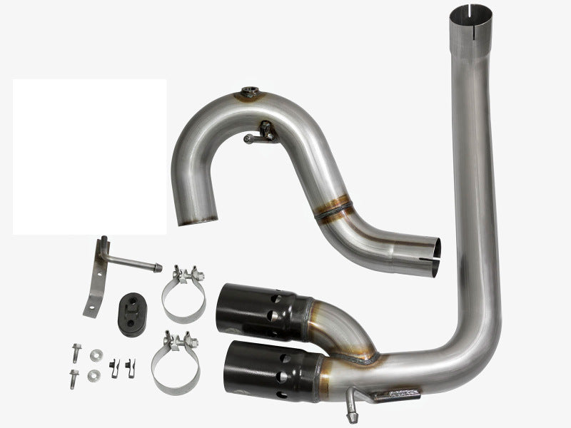aFe Rebel Series DPF-Back 3in Side Exit SS Exhaust w/ IC Black Tip 2016 GM Colorado/Canyon 2.8L (td) - 49-44065-B