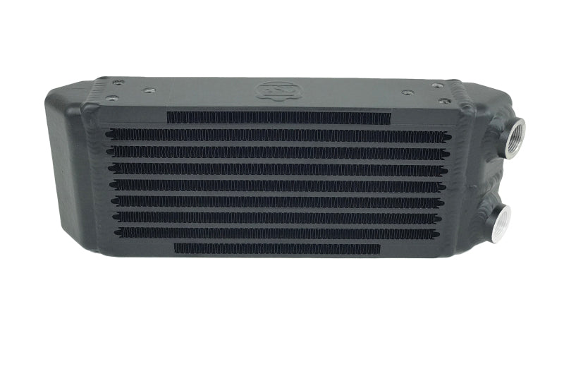 CSF Universal Dual-Pass Oil Cooler - M22 x 1.5 - 13in L x 4.75in H x 2.16in W - 8119