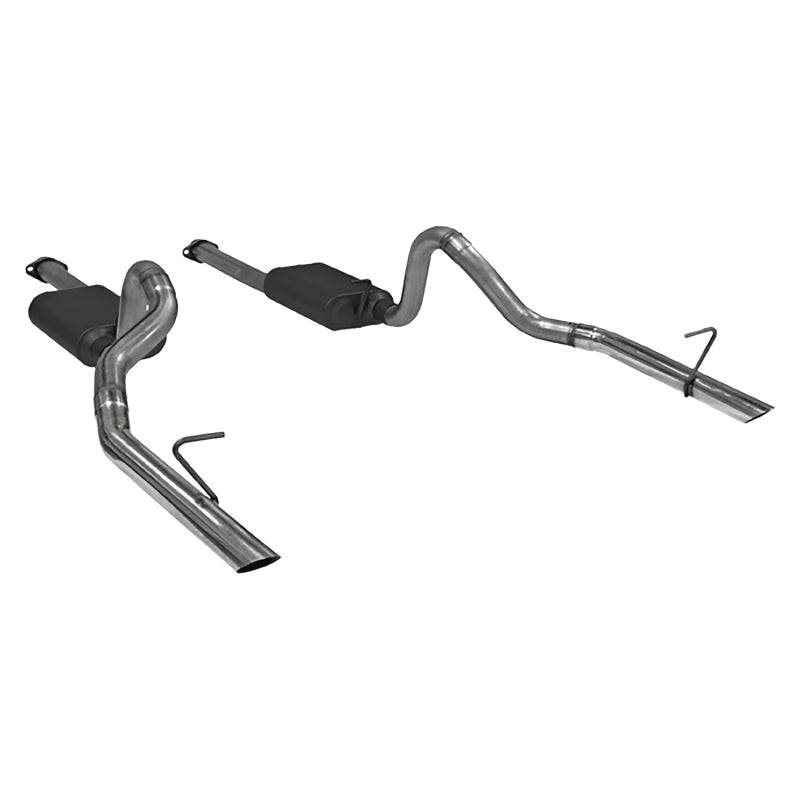 Flowmaster 87-93 Mustang 5.0L LX /86 GT American Thunder SS Cat-Back Exhaust System - 817213
