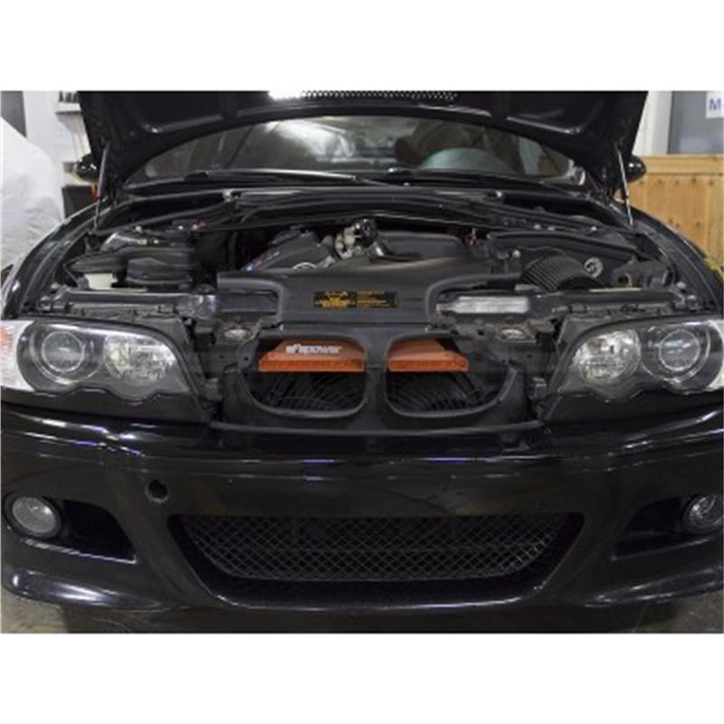 aFe MagnumFORCE Intakes Scoops AIS BMW 3-Series/ M3 (E46) 01-06 L6 - Orange - 54-10468-N