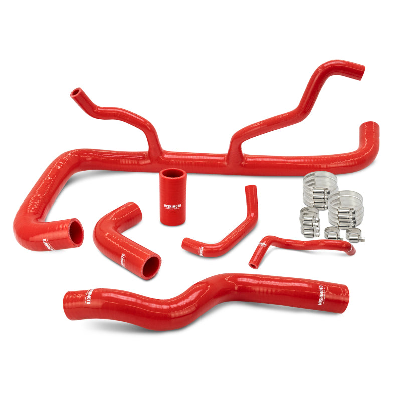Mishimoto 2024+ Toyota Tacoma Silicone Coolant Hose Kit - AT - Red - MMHOSE-TAC-24ARD