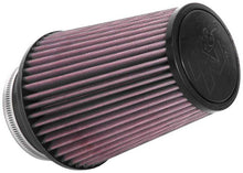 Load image into Gallery viewer, K&amp;N Universal Clamp-On Air Filter 4in FLG / 6in B / 4in T / 7in H - RU-4680