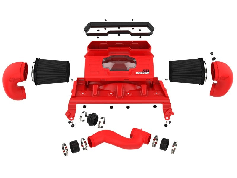 aFe 21-23 Dodge RAM 1500 TRX V8-6.2L Momentum GT Intake- Red - 50-70075KR