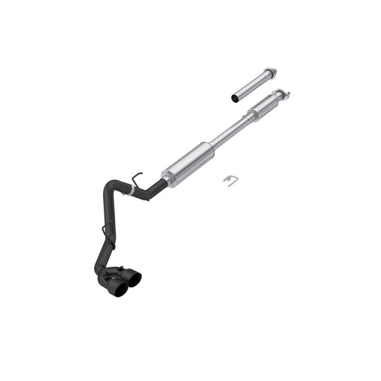 MBRP 15-20 Ford F-150 3in Single Side Exit Armor BLK Catback Exhaust - S5281BLK