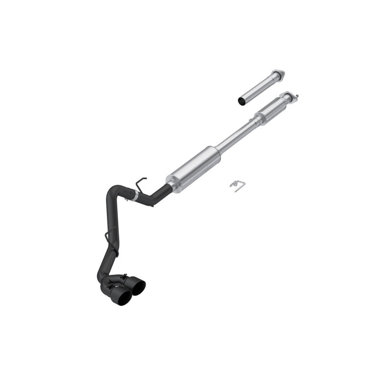 MBRP 15-20 Ford F-150 3in Single Side Exit Armor BLK Catback Exhaust - S5281BLK