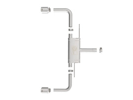 aFe MACHForce XP Exhausts Axle-Back 21-24 BMW 228i 2.0T (SS w/ Polished Tips) - 49-36355-P