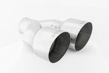 Load image into Gallery viewer, MBRP Universal T304 SS Dual Tip 4in OD/2.5in Inlet - T5178