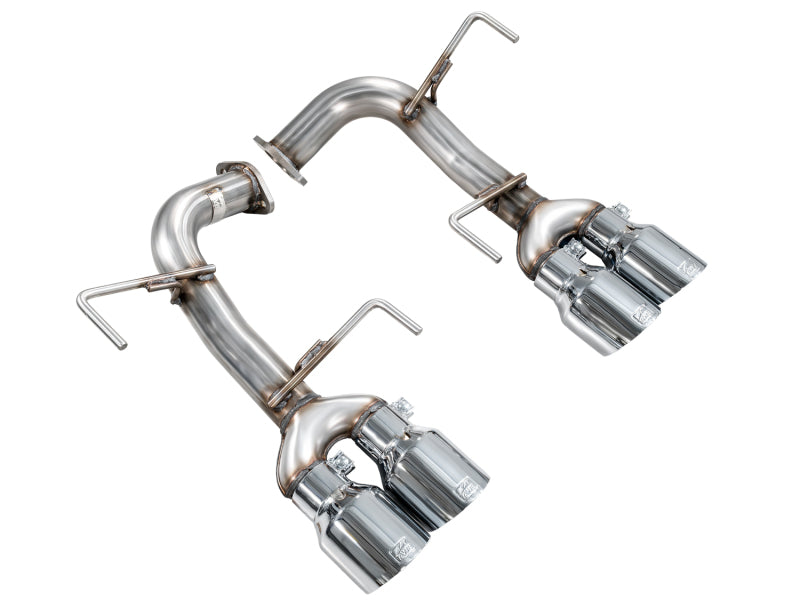 AWE Tuning 22-25 Subaru VB WRX Track Edition Axle-Back Exhaust - Chrome Silver Tips - 3020-42424