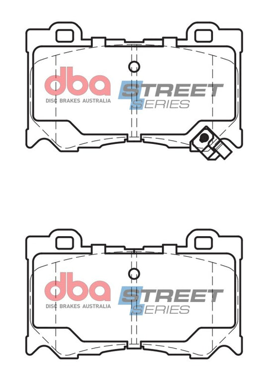 DBA 09-13 Infiniti FX50 (S51 Model) Front Street Series Brake Pads - DB2400SS