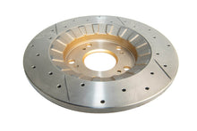 Load image into Gallery viewer, DBA 00-09 Honda S2000 Rear Street Series Drilled &amp; Slotted Rotor w/Gold Hat - DBA483X