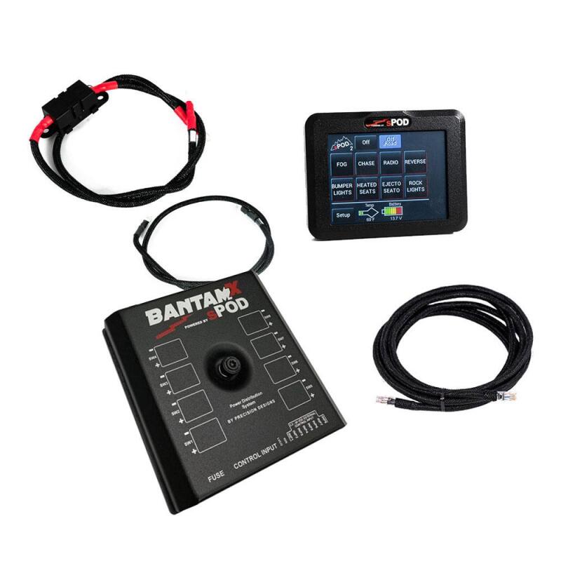sPOD BantamX Touchscreen for 36in Battery Cables - BXTSBUNI36