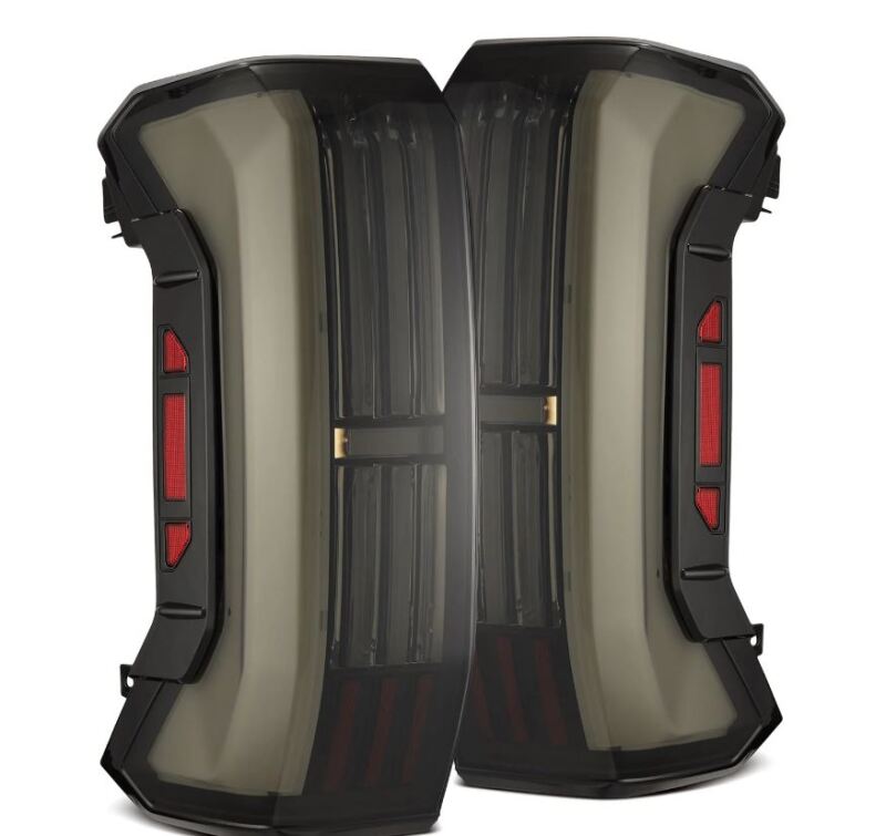 AlphaRex 22-24 Toyota Tundra NOVA-Series Prismatic LED Tail Lights - Alpha-Black - 673001