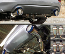 Load image into Gallery viewer, HKS Q50 VQ37 Dual Hi-Power Titanium Tip Catback Exhaust - 32009-BN005