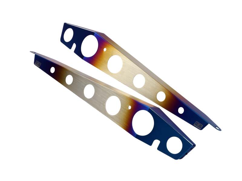 GrimmSpeed 15-21 Subaru WRX/STI Fender Shrouds - Titanium - GRM.1066.1.TI