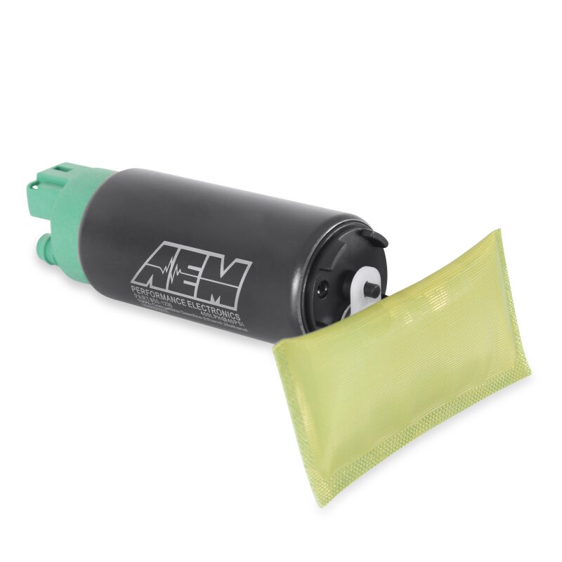 AEM 400 LPH High Flow In-Tank Fuel Pump Kit - Double Barb - Ethanol Compatible - 50-1230
