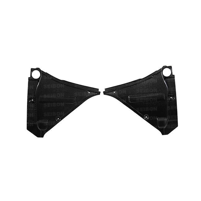 Seibon 09-10 Nissan GT-R R35 Carbon Fiber Cooling Plate - CP0910NSGTR