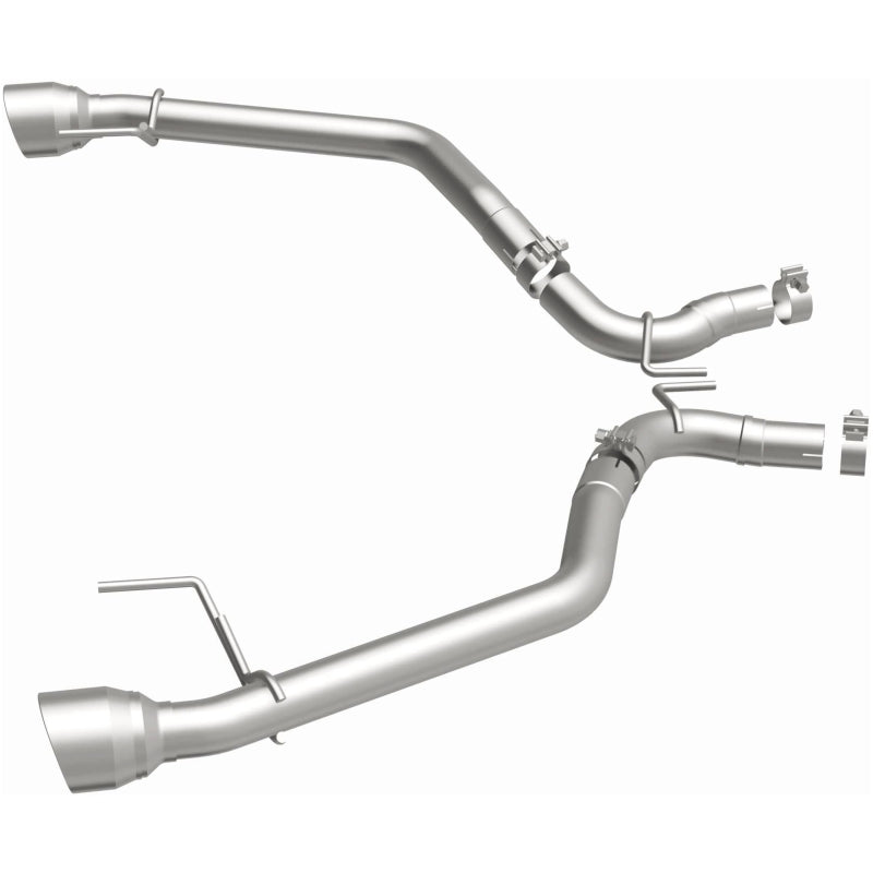 MagnaFlow 2015-2017 Ford Mustang V6 3.7L Race Series Axle Back w/ Dual Polished Tips - 19345