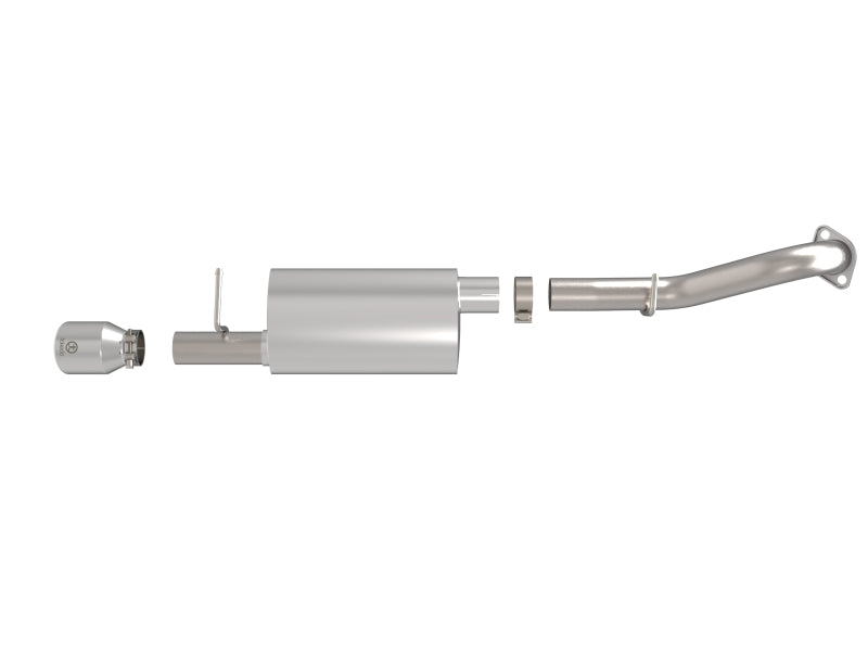 aFe 14-19 Toyota Corolla 1.8L Takeda 2.5in 304SS Axle-Back Exhaust w/ Polished Tip - 49-36083-P
