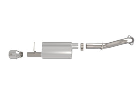 aFe 14-19 Toyota Corolla 1.8L Takeda 2.5in 304SS Axle-Back Exhaust w/ Polished Tip