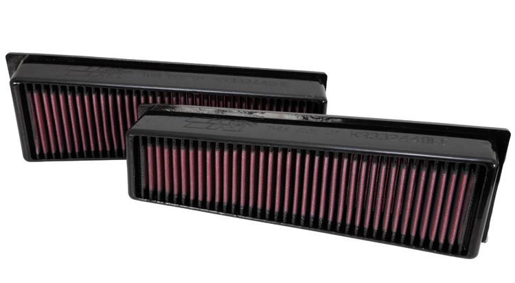 K&N Replacement Air Filter 09-12 BMW X5/X6 4.4L V8 Panel Filter - 33-2449