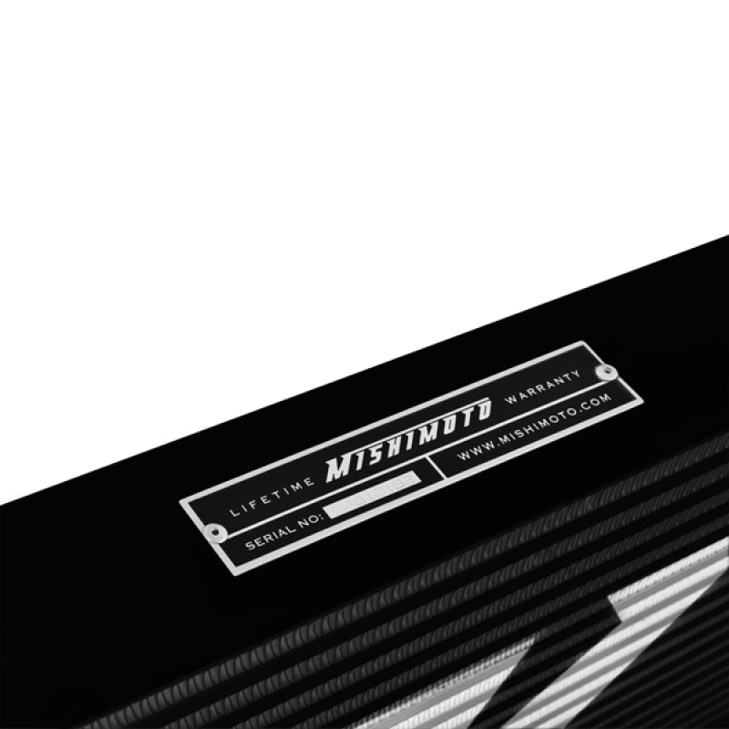 Mishimoto Universal Silver R Line Intercooler Overall Size: 31x12x4 Core Size: 24x12x4 Inlet /Outlet - MMINT-UR
