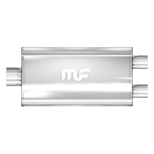 MagnaFlow Muffler Mag SS 22X5X11 3X3X4 D/C - 12594