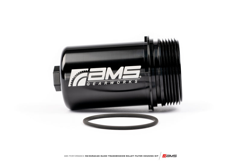 AMS Performance Huracan / R8 V10 DL800 Transmission Billet Filter Housing Kit (With OEM Filter) - ALP.37.03.0004-1