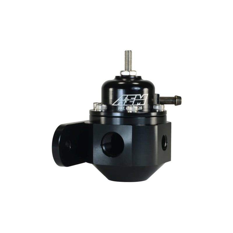 AEM Universal Black Adjustable Fuel Pressure Regulator - 25-302BK