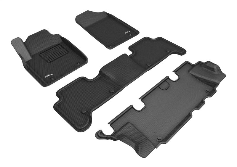 3D MAXpider 11-18 Infiniti QX80 / QX56 Kagu Black Full Set - L1IN01601509