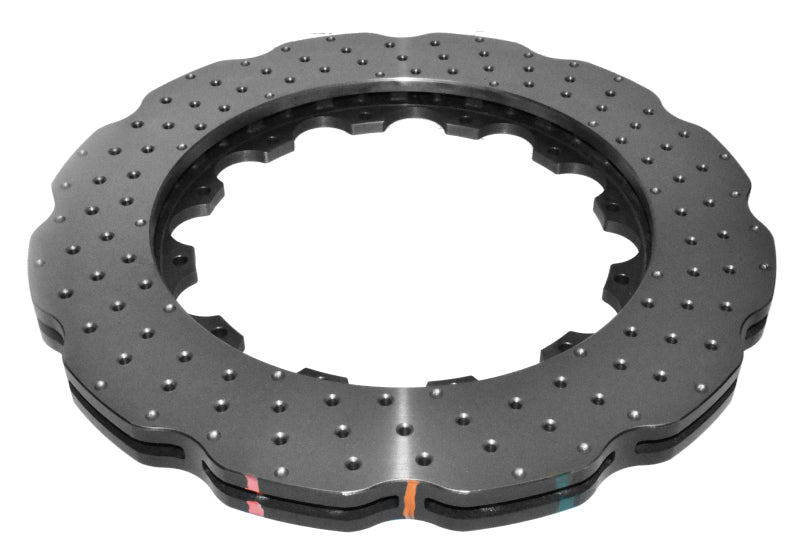 DBA 09-11 Volkswagen CC 3.6L Front 5000 Series Drilled & Slotted Ring - DBA52808.1WXD