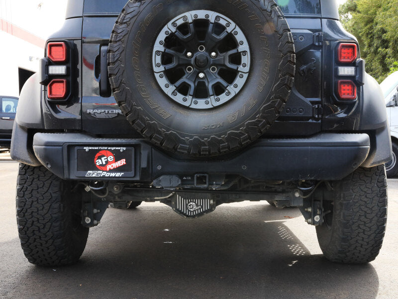 aFe Vulcan Series 3in Stainless Steel Cat-Back Hi-Tuck Exhaust Ford Bronco Raptor 22-26 V6-3.0L (tt) - 49-33153