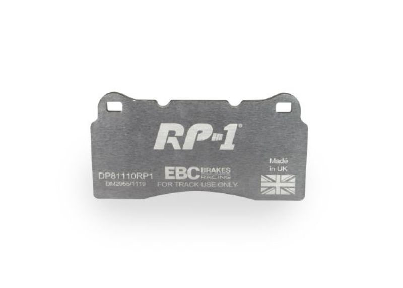 EBC Racing 2017+ Tesla Model 3 (RWD) RP-1 Front Brake Pads - DP81110RP1