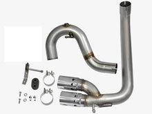 Load image into Gallery viewer, aFe Rebel Series DPF-Back 3in Side Exit SS Exhaust w/ IC Polished Tips 2016 GM Colorado/Canyon 2.8L - 49-44065-P