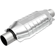 Load image into Gallery viewer, MagnaFlow Converter Universal CARB Compliant 2.25in Inlet 2.25in Outlet 16in Length - 448305