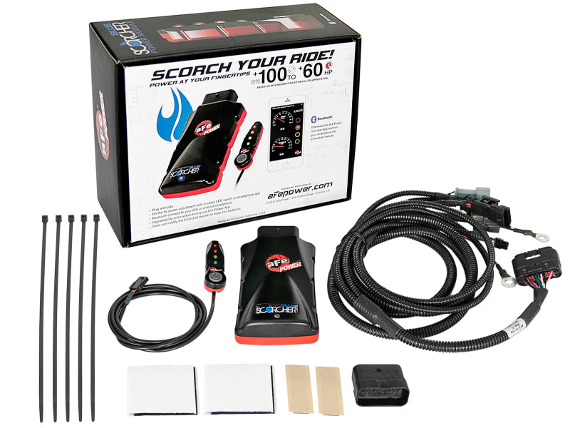 aFe Scorcher Blue Power Module 15-23 Ford F-150 2.6L V6 (TT) - 77-83017