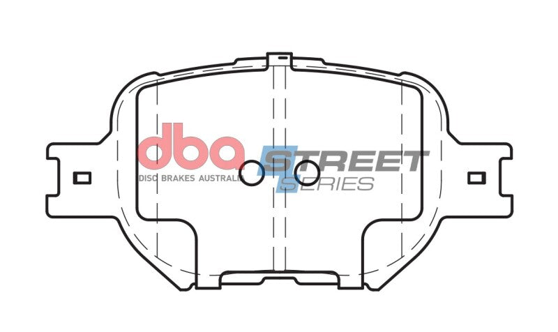 DBA 05-10 Scion tC Street Series Front Brake Pads - DB1431SS