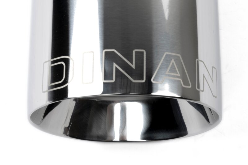Dinan Double-Walled 4.5in Clamp-On Exhaust Tip - Polished - 4.5in Outlet / 3.25in Inlet - D663-0645-BOX