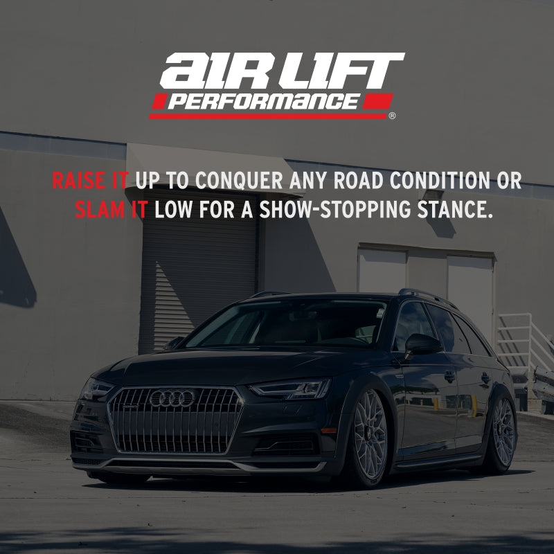 Air Lift Performance 09-16 Audi A4 Quattro & FWD S4/RS4 Rear Air Suspension Kit - 76505